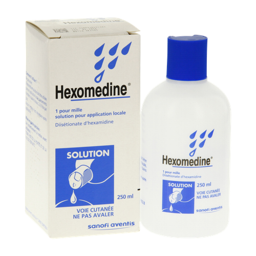 Image HEXOMEDINE 1 POUR MILLE FLACON 250ML